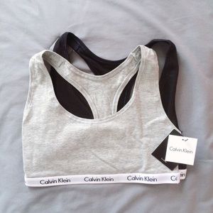Calvin Klein Cotton Bralettes